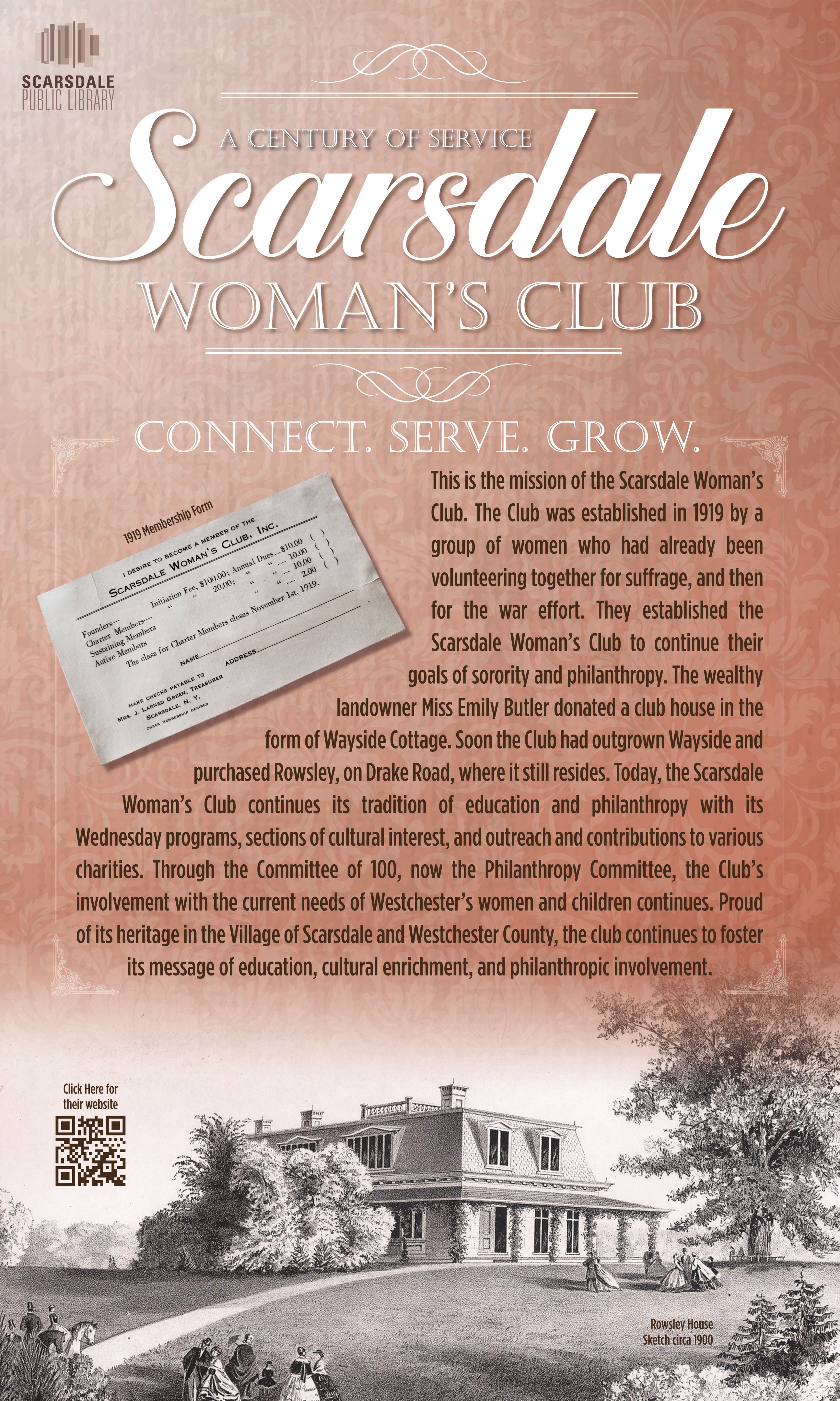 The Scarsdale Woman's Club A Century of Service