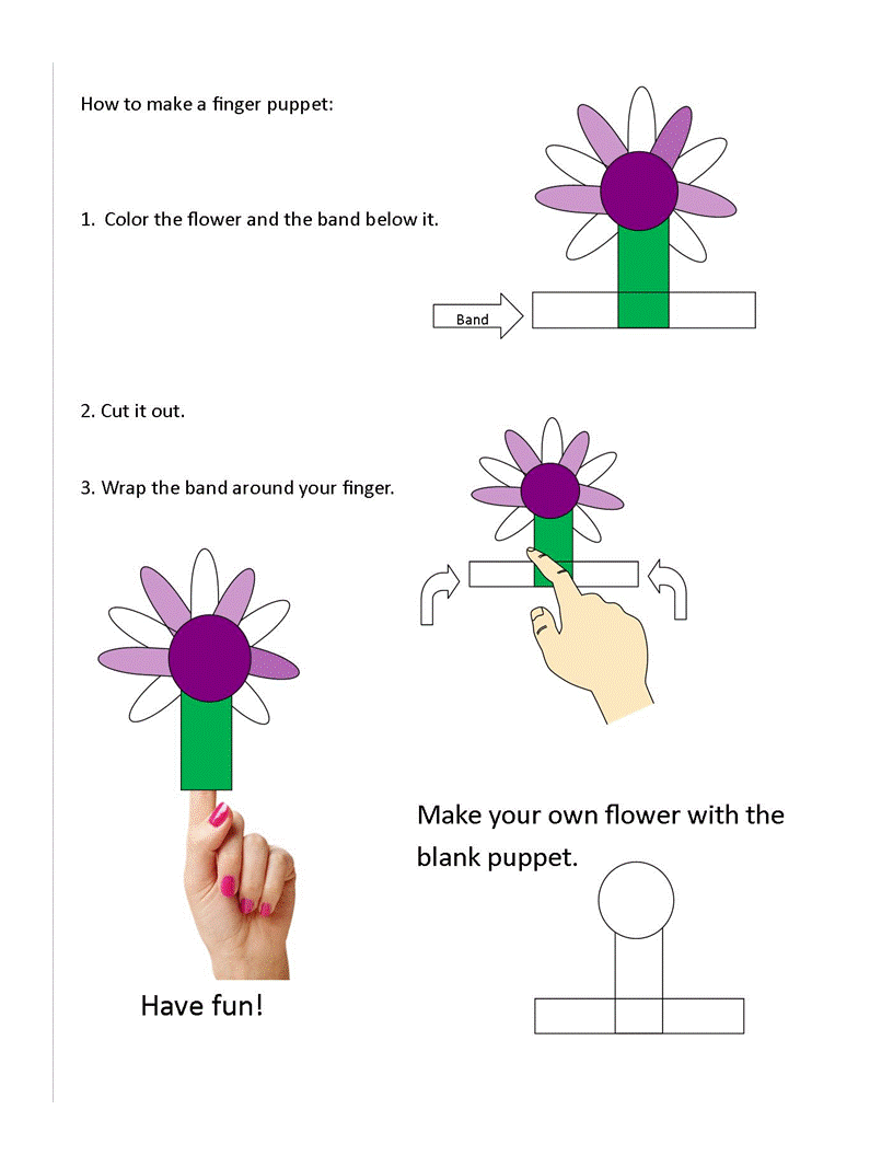 Flower Craft Directions
