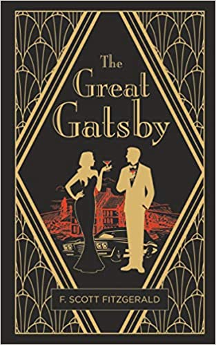 Cover art for F. Scott Fitzgerald's novel, The Great Gatsby