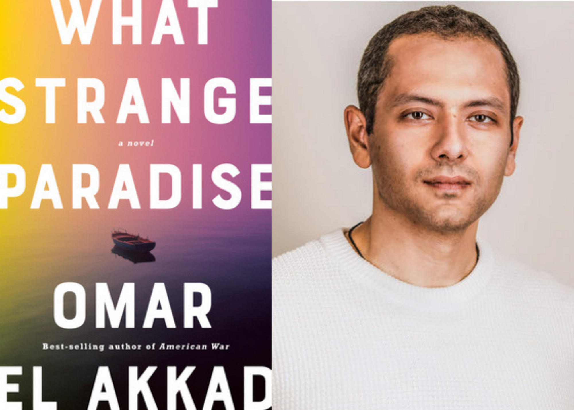 Cover of What Strange Paradise with Oman El Akkad