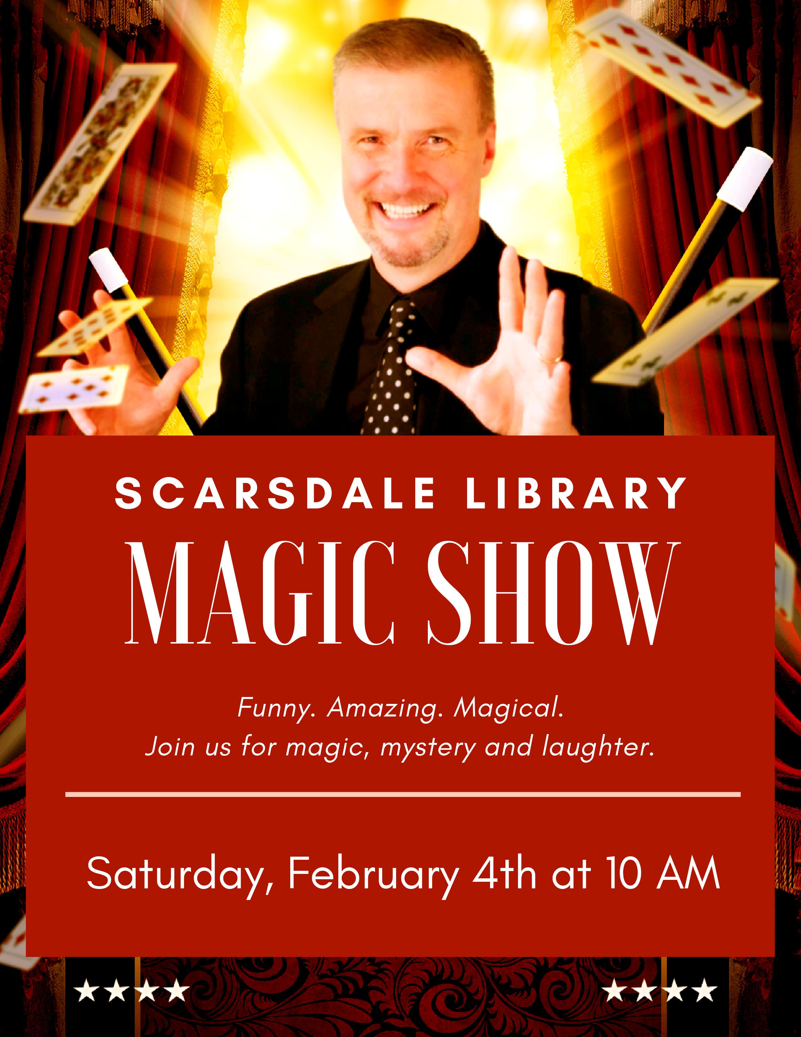 Morning of Magic @ the Scarsdale Library