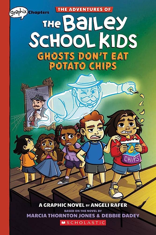 ghosts don't eat potato chips graphic novel cover