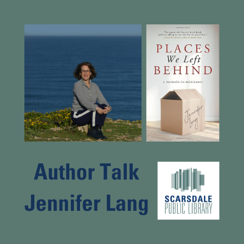 Author Talk with Jennifer Lang