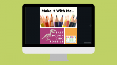 MAKE IT WITH ME… SALT DOUGH DINO FOSSILS