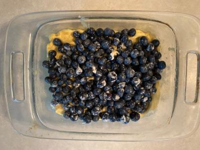 Claudette's Blueberry Cake