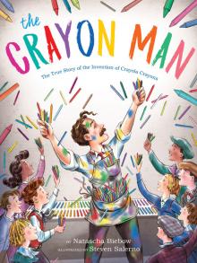Book cover for "The Crayon Man"