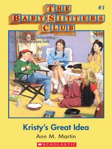 Book cover for "Kristy's Great Idea"