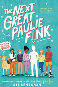The Next Great Paulie Fink by Ali Benjamin book cover