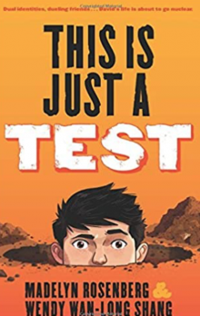 Book cover for "This is Just a Test by Madelyn Rosenberg"