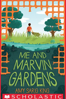 Book cover for "Me and Marvin Gardens" by Amy Sarig King