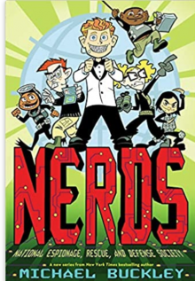 Book cover for "NERDS: National Espionage, Rescue and Defense Society"