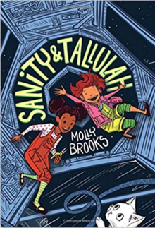 Book cover for "Sanity & Tallulah" by Molly Brooks