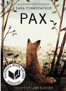 Book cover for "Pax" by Sarah Pennypacker