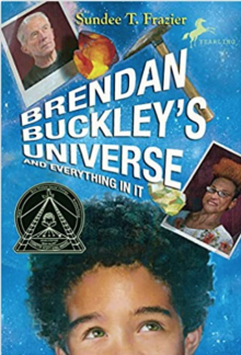 Book cover for "Brendan Buckley’s Universe and Everything In It" by Sundee Frazier