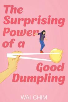 pinlk book cover chopsticks and dumpling