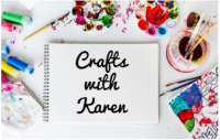 Crafts with Karen graphic banner