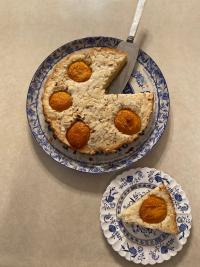 Claudette's Skillet Almond Shortbread