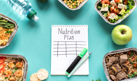 Nutrition plan and healthy foods