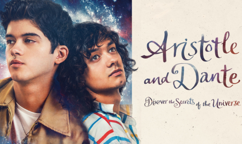 Title card for Aristotle and Dante Discover the Secrets of the Universe