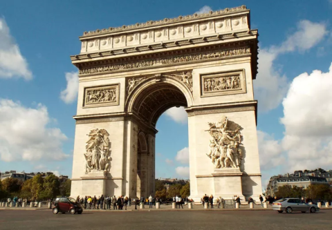 L'Arc de Triomphe in France
